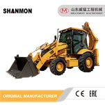 Shanmon 388 4.8L Yuchai Power And Hadraulic Styrande grävlastare